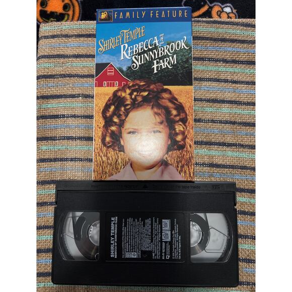 Rebecca of Sunnybrook Farm Shirley Temple VHS Movie Pre-Loved - Picture 3 of 3